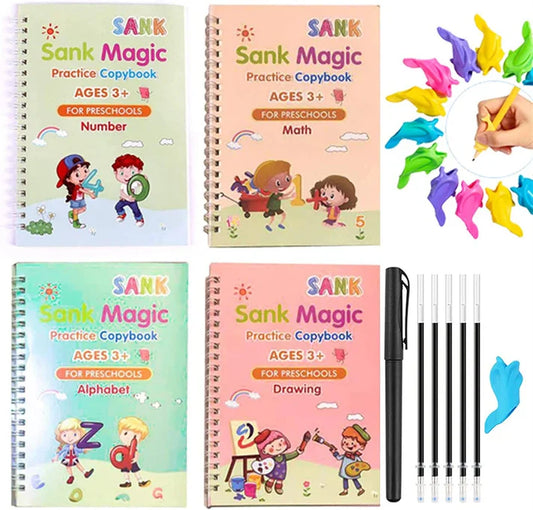 Screen Free Kids Creative Learning Kit – 3 in 1 Writing & Drawing Bundle