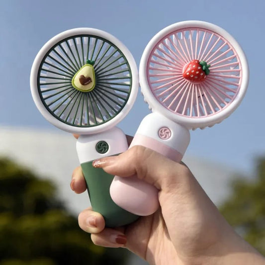 Portable Mini Fan – Rechargeable USB Handheld & Desk Fan