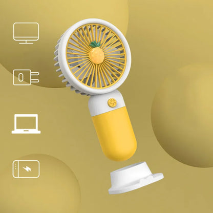 Portable Mini Fan – Rechargeable USB Handheld & Desk Fan