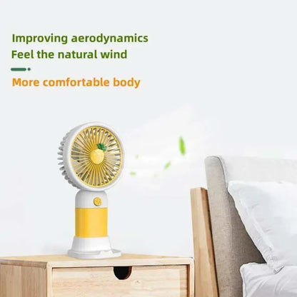 Portable Mini Fan – Rechargeable USB Handheld & Desk Fan